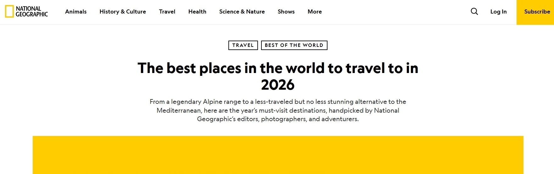 全球媒体聚焦 | 北京入选2026全球最佳旅游目的地的三大理由 - 国际在线移动版