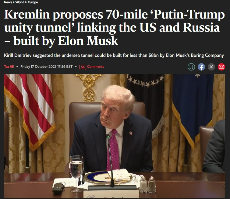 全球媒体聚焦｜外媒关注俄美海底隧道：有意义、有困难、有魅力