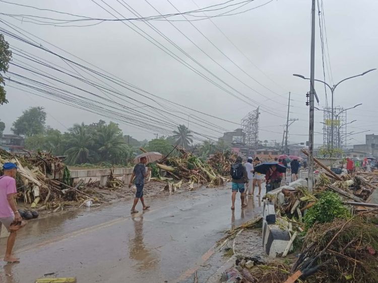 受台风“西望洋”影响 菲律宾南部一市宣布进入灾难状态