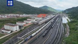 中老铁路货物运输量突破6000万吨 运输需求逐年攀升