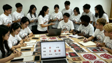 数字赋能丝路远航 非遗搭桥文明互鉴——兰州理工大学文学院学子搭建中外文明交流青春桥梁