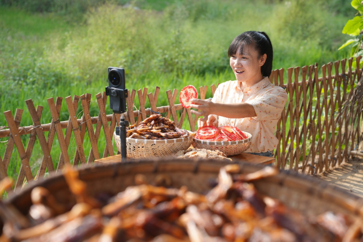土货线上售 丰收又增收——湖南洞口县农村网红徐艳红的助农路_fororder_4
