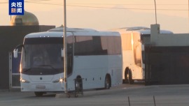 第九批加沙患病儿童抵达约旦