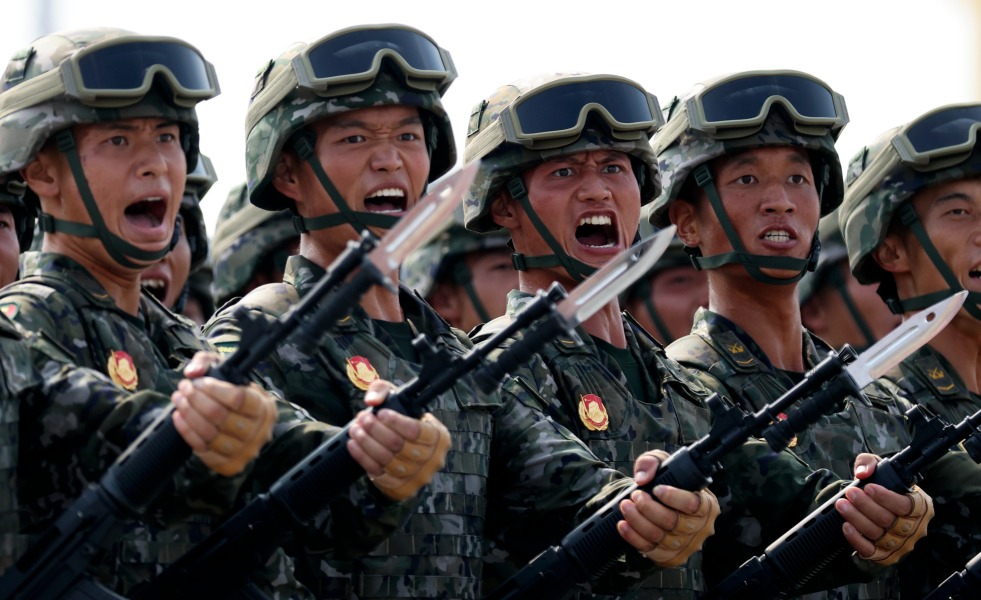 多能一体 维稳维权 武警部队方队接受检阅_fororder_纪念抗战胜利80周年丨纪念中国人民抗日战争暨世界反法西斯战争胜利80周年大会在京举行XxjpbeC000976_20250903_PEPFN0A001.JPG