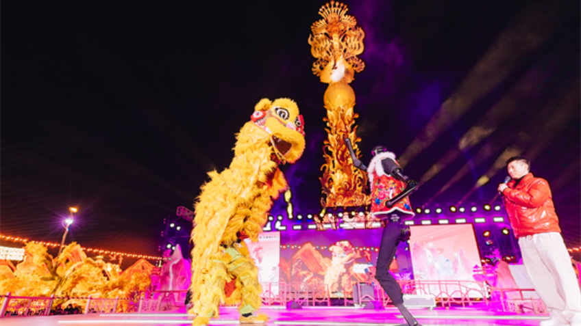 2025 Tangshan Nanhu New Year Lantern Show: Happy Lantern Festival