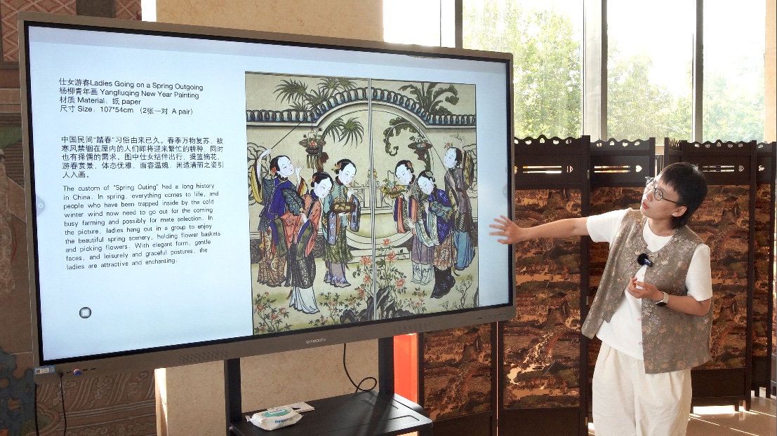 “上合有约 津彩非遗”2025国际青少年天津文旅行天津博物馆站活动圆满举办_fororder_11