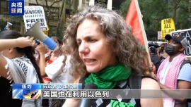 美民众抗议：美对以持续支持是冲突久拖不决的重要原因