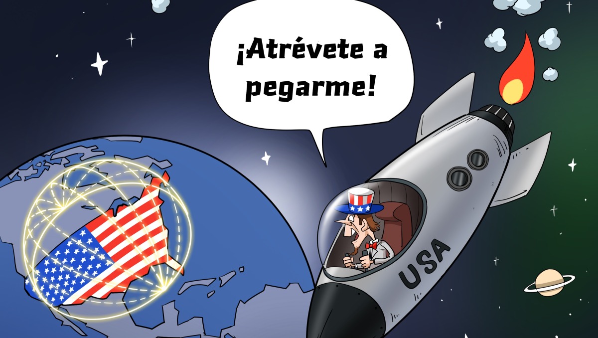 【Caricatura editorial】¡Atrévete a pegarme!