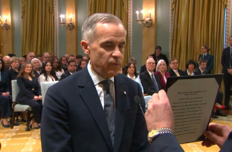 加拿大总理马克·卡尼及新内阁就职仪式举行