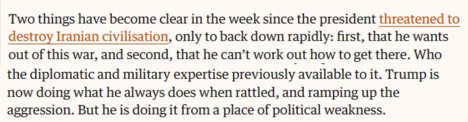 全球媒体聚焦 | 英国媒体：欧洲“是时候”帮助美国“体面地退出”对伊朗战争了_fororder_4