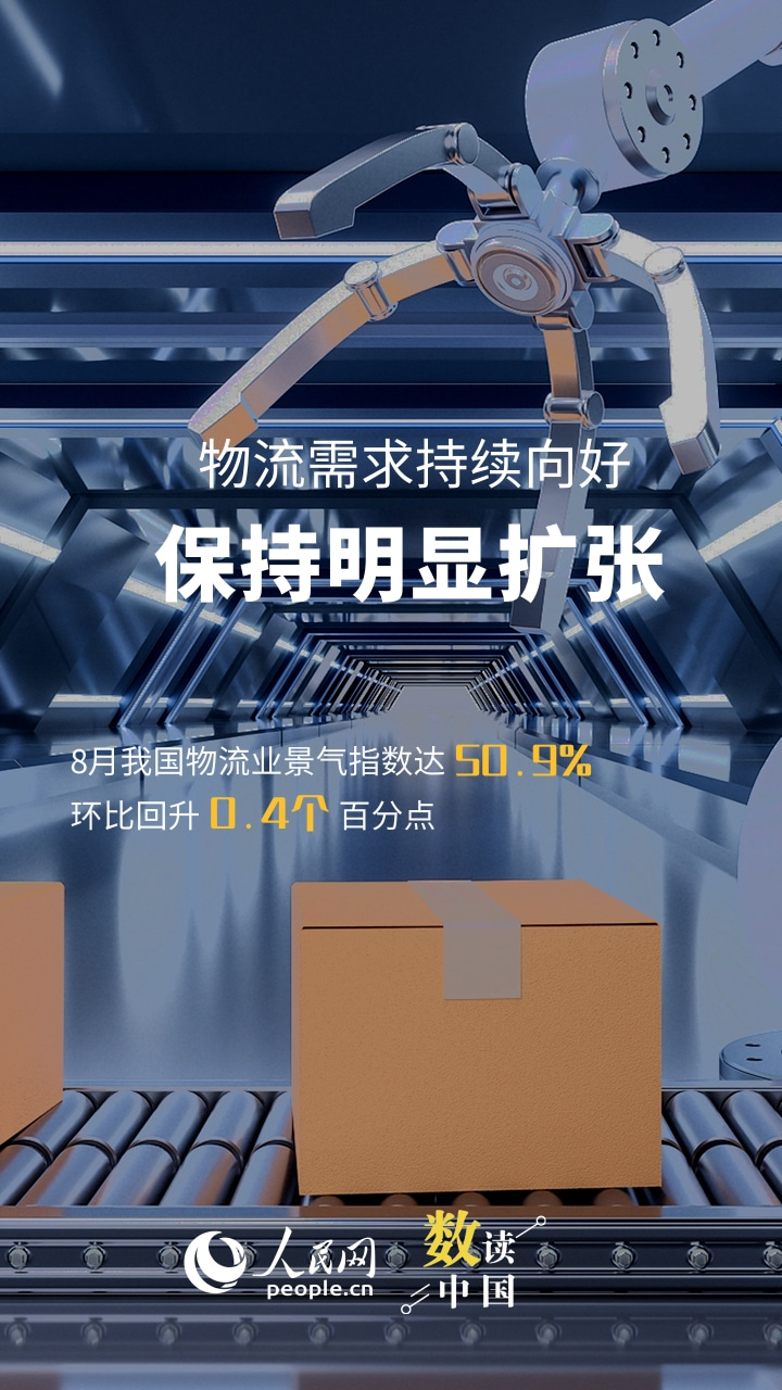 一组海报看我国物流运行稳中有进