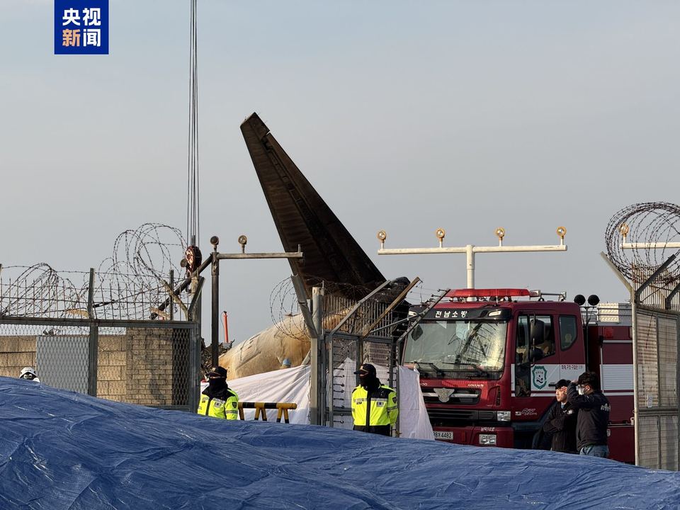 韩客机最终确认179人遇难 事故中无中国公民伤亡