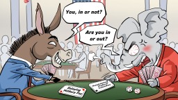 【Editorial Cartoon】Stake