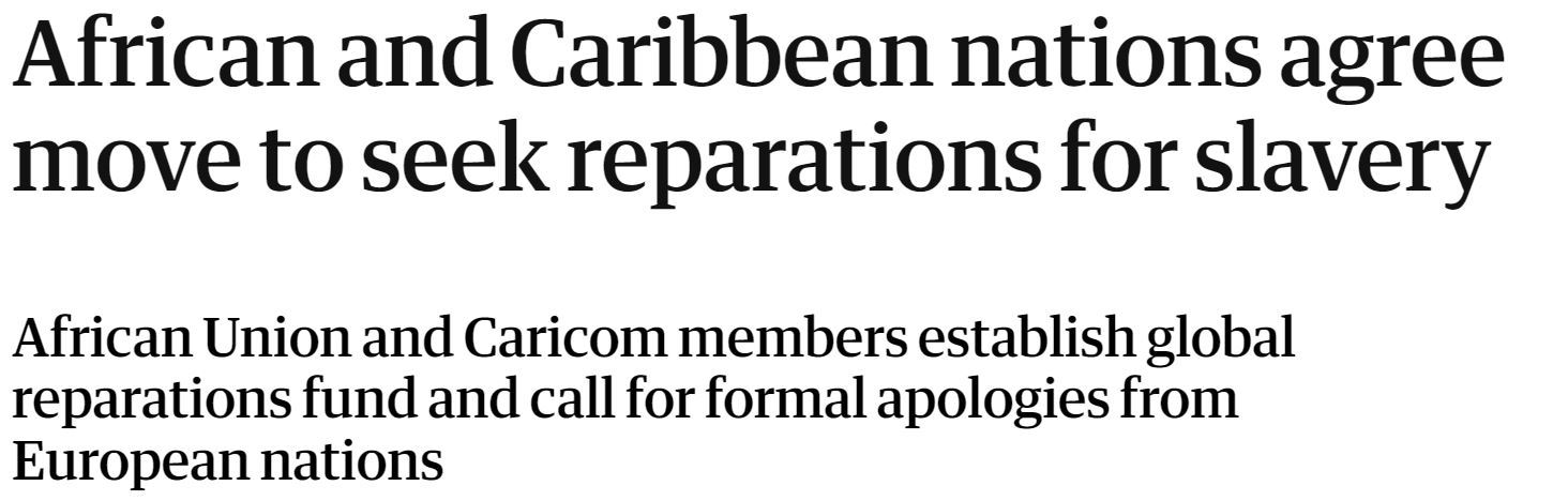 英国拒谈奴隶贸易历史问题的背后