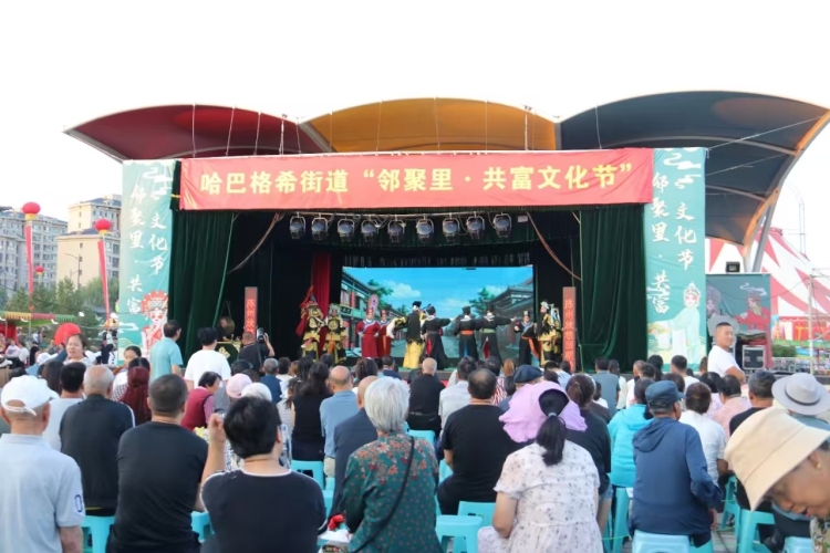 聚焦社区“主阵地” 将“五心”志愿服务送到居民身边_fororder_哈巴格希街道邻里文化节活动