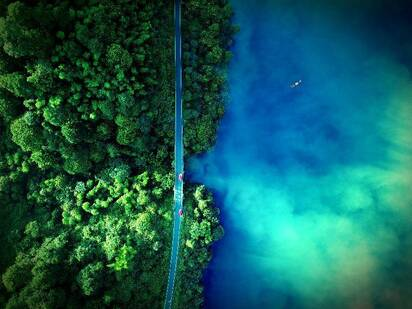 Mist Rises Over the Xiaodongjiang River_fororder_图片5