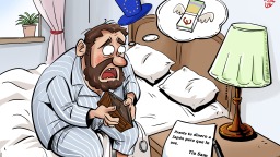 【Caricatura editorial】Europa paga la cuenta