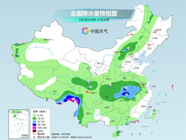 降雨再度增强 端午假期前两天南方多地有大到暴雨