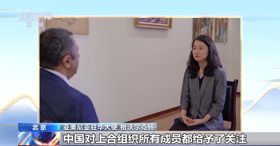 亚美尼亚驻华大使：当今世界需要“上海精神”促进和平发展
