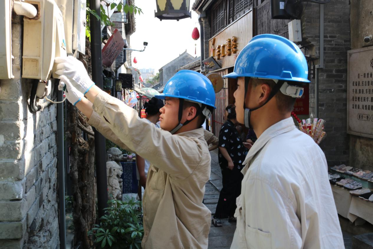 State Grid Huai'an Power Supply Company: Electricity Revitalizes Intangible Cultural Heritage, Warming the Hearts of Foreigners This Mid-Autumn_fororder_图片11