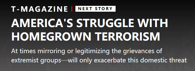 【世界说】外媒：美国国内恐怖主义成为时刻存在的威胁 暴露其“完美”表象之下的脆弱及裂痕