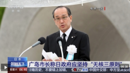 视频丨日本广岛市长称日政府应坚持“无核三原则”