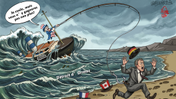 【Actualité en caricatures】Demande de secours de l’américaine