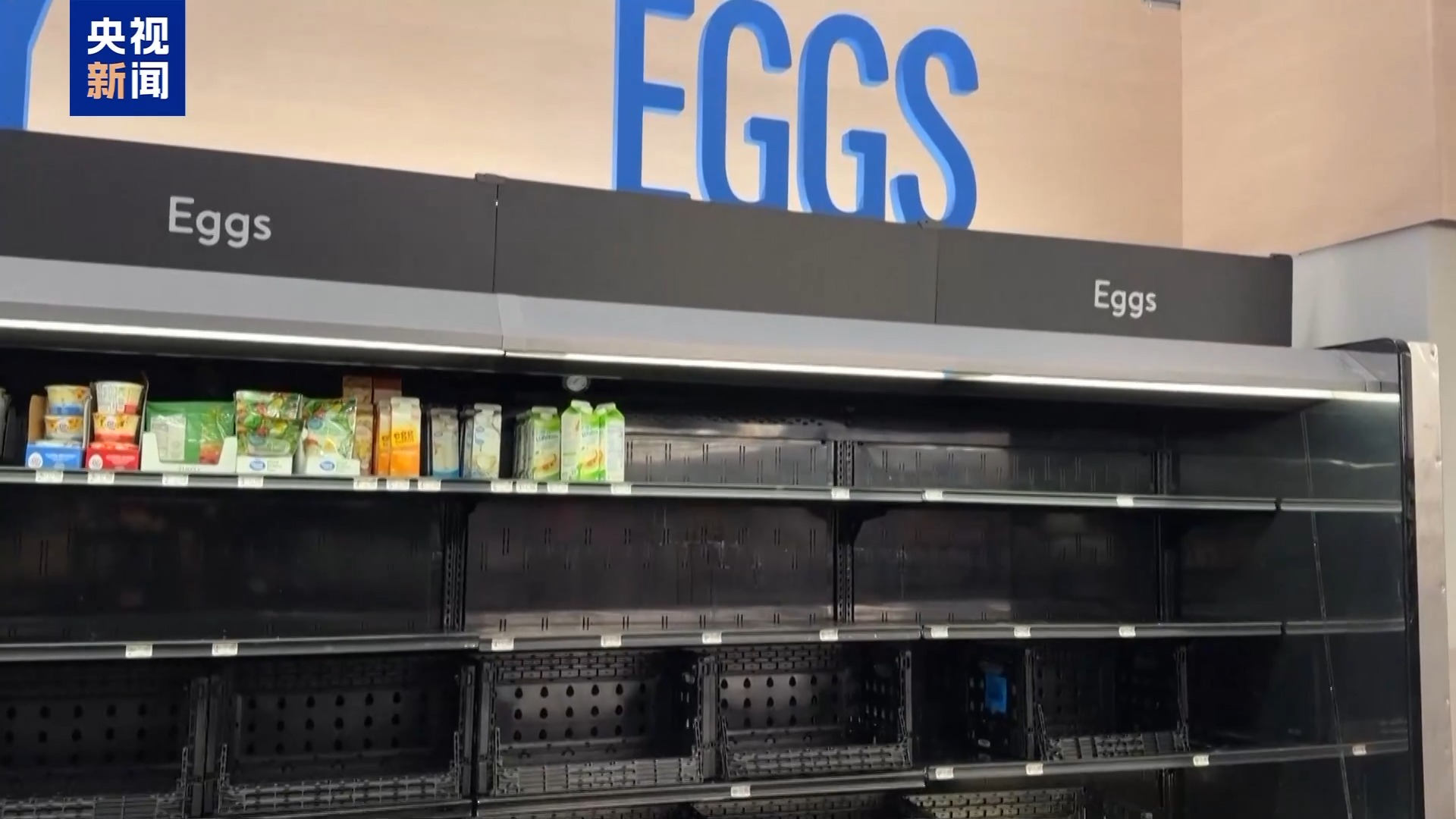 视频丨冬季风暴致全美22州进入紧急状态 面包牛奶等遭抢购