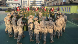 湖南新宁民兵练兵备战锤炼“硬本领”