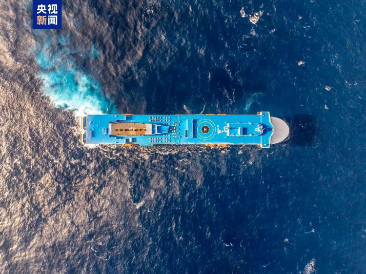 船舶内装100%国产化 我国首艘自研大型出口双燃料客滚船