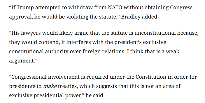 深观察︱仅凭总统一己之力 美国能退出北约这只“纸老虎”吗？