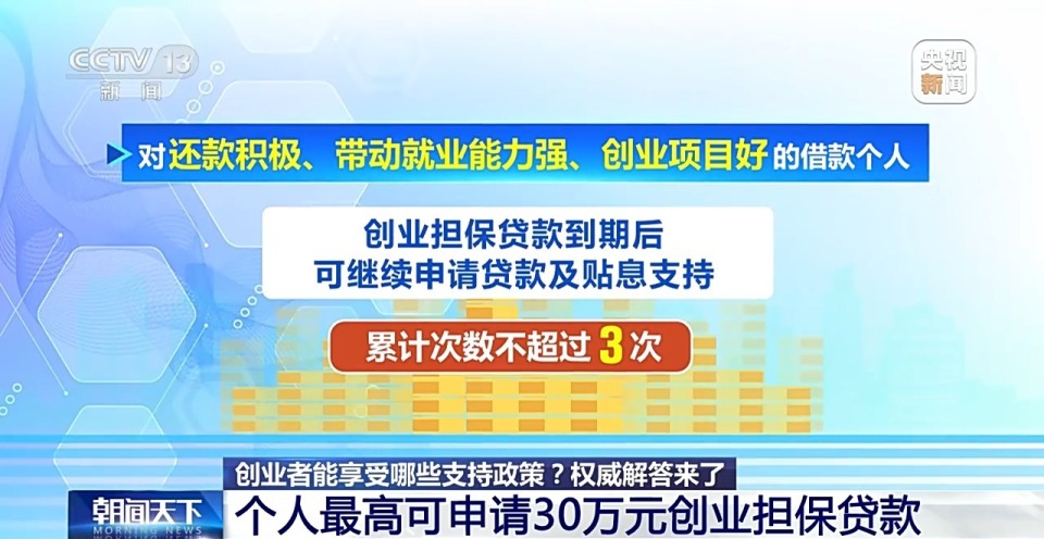 创业者能享受哪些支持政策？权威解答来了