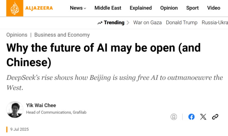 外媒：从开源到上场 中国人工智能全面加速领跑未来_fororder_图片1