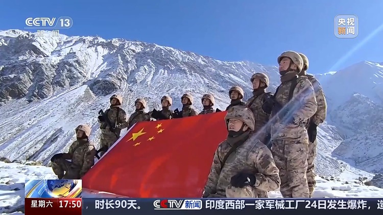 西藏阿里边防官兵“生命禁区”巡逻：我们始终坚守战位
