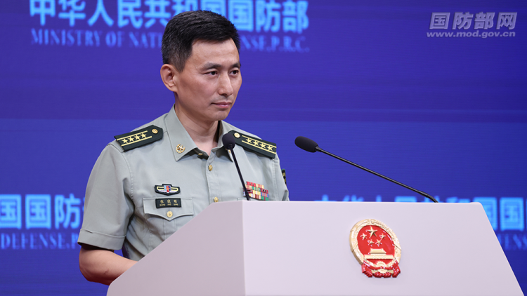 国防部：美方不要总是为自己臆想“强大的敌人”_fororder_图片1