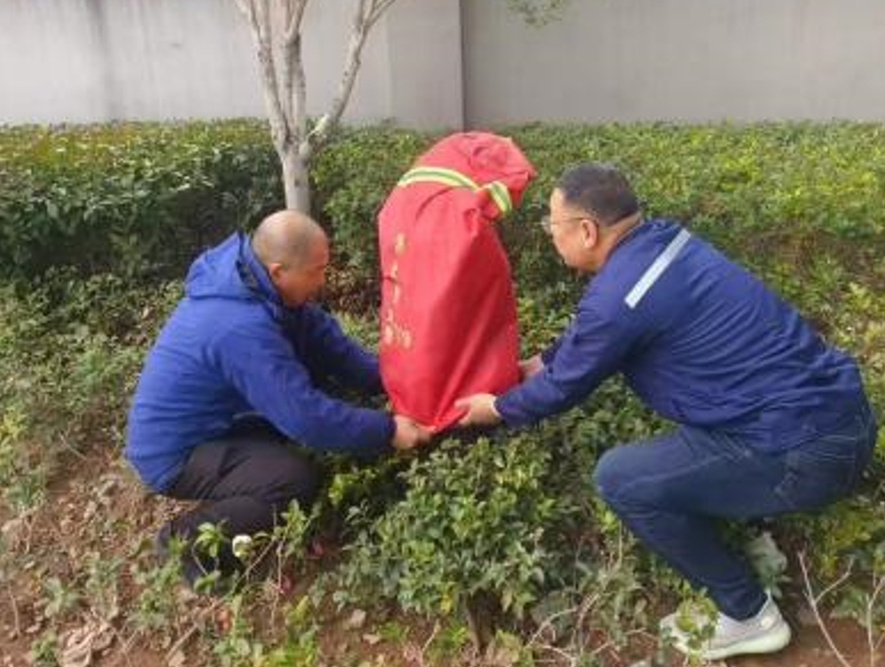 金华市交投集团下属交投物业公司多措并举筑牢防寒防冻“安全墙”