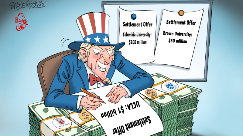 【Editorial Cartoon】Fine, Fine, Fine—Trigger-happy Fines