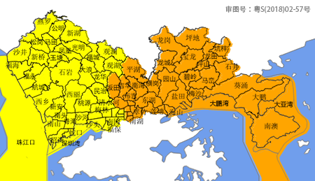 多区暴雨橙色预警 深圳全市进入暴雨防御状态