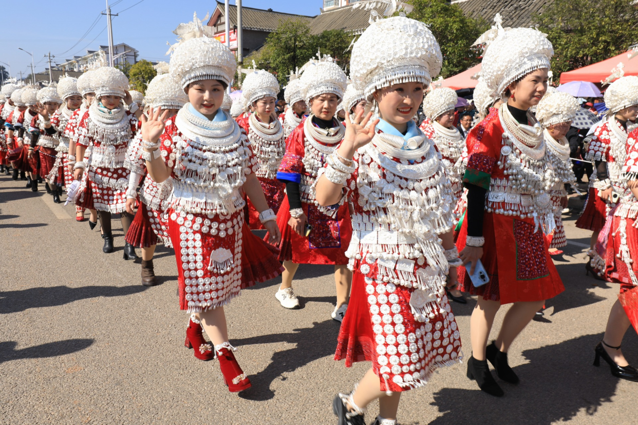 Miao Compatriots in Huangping, Guizhou Celebrate the “September 27” Lusheng Festival_fororder_图片7