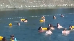 视频｜塞纳河泳区重开 跳进河水清凉一夏