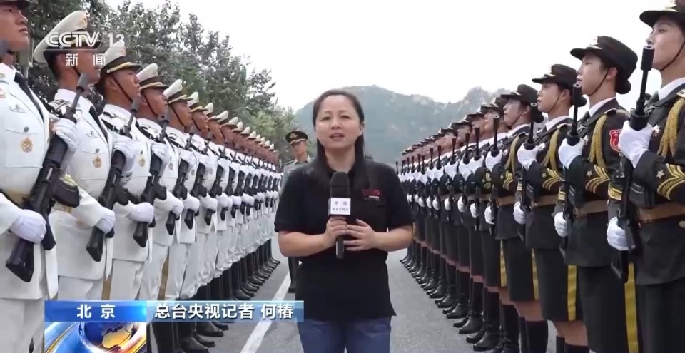 行走的“中国名片”！总台记者探访仪仗方队排练现场