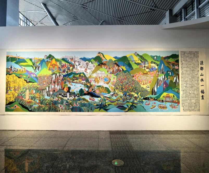 Shuicheng Painting Art Exhibition Opens in Guiyang, Guizhou Province_fororder_图片10