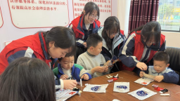 湖南邵阳北塔区社工服务传温情