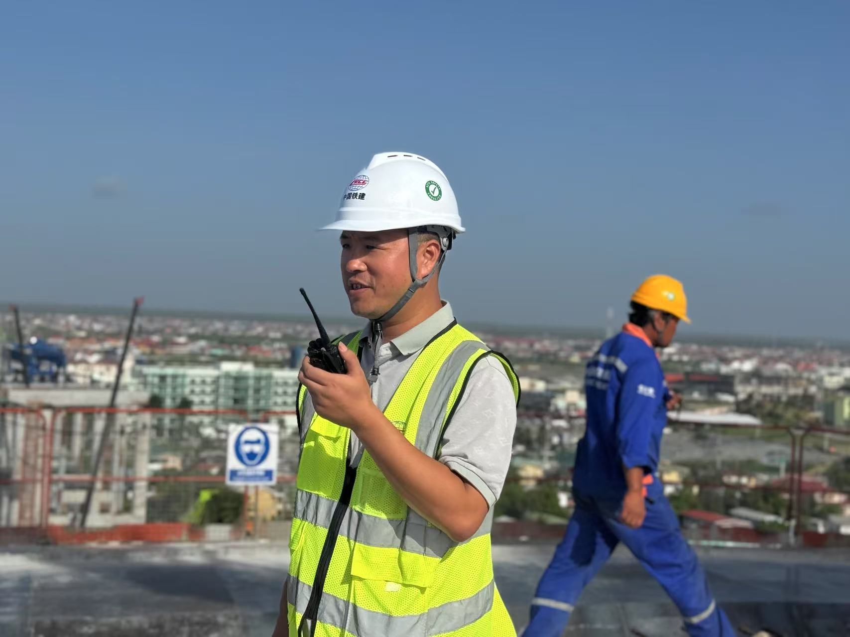 劳动荣光 筑梦海外丨架设友谊之桥 中国基建速度令圭亚那民众惊叹不已