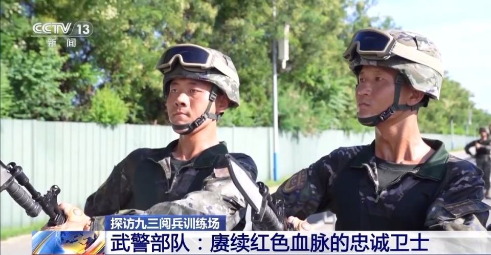 武警方队：九三阅兵场上赓续红色血脉的忠诚卫士