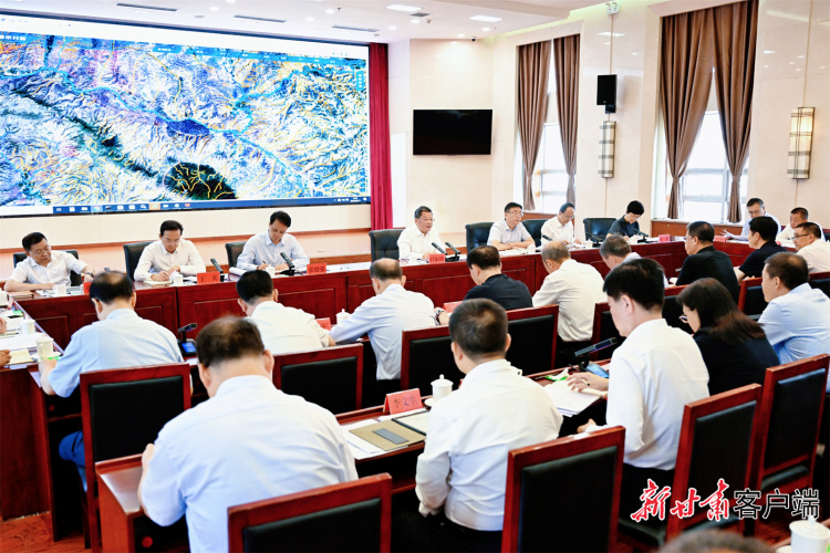 任振鹤：主持召开省政府专题办公会强调 全力抓好防汛抢险减灾 科学推进灾后恢复重建 以实际行动落实促一方发展保一方平安政治责任_fororder_1