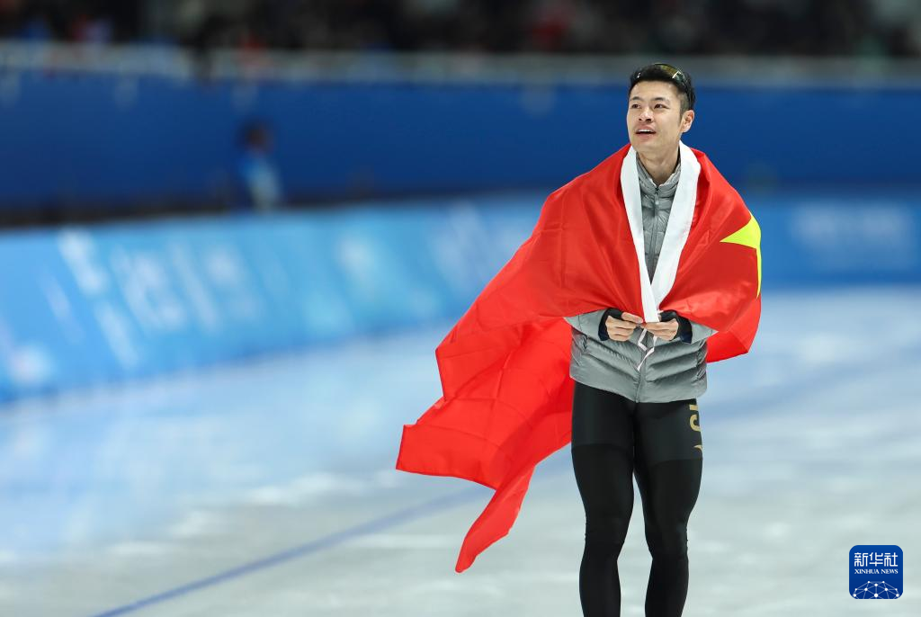 亚冬会|速度滑冰——宁忠岩获得男子1500米冠军