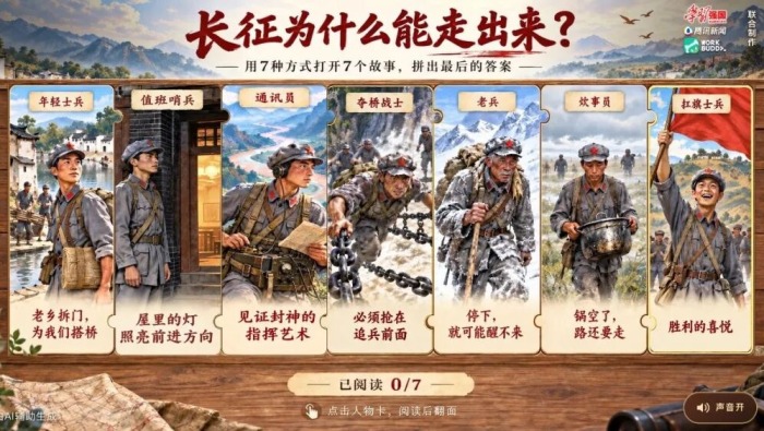七个身份，同一面旗
