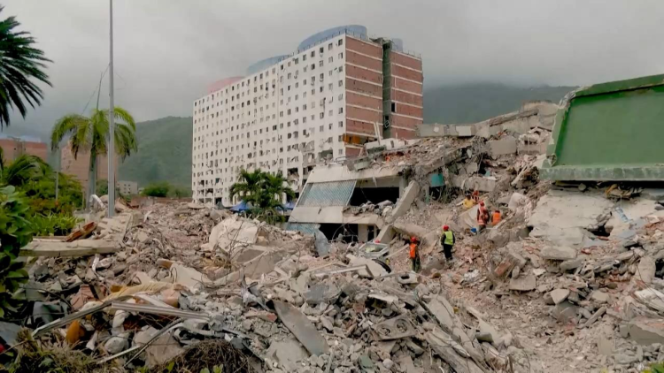 委内瑞拉强震遇难人数上升至6509人
