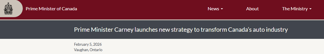 全球媒体聚焦 | 加拿大推出电动汽车新战略 对抗美国打压 深化对华合作